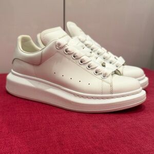 Alexander McQueen White Platform Sneakers